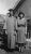 Pauline (Herdt) Margheim with son Clarence Jake Margheim, Gering, Scottsbluff County, Nebraska 1949.