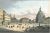 Dresden, Kingdom of Saxony/Germany 1757.  The Frauenkirche (Church of our Lady) looking from Moritzstrasse.
